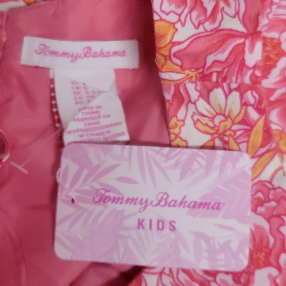 Tommy Bahama Kids NWT Girls Floral Dress Size 6.